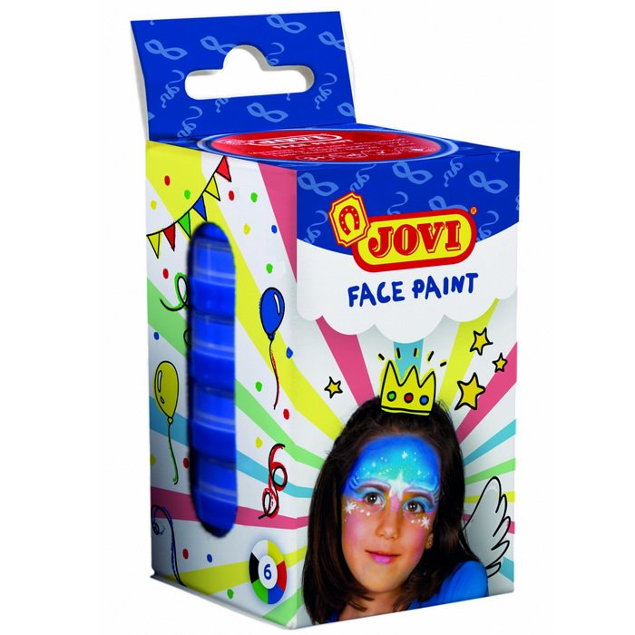Jovi Farby na tvár v kelímku, 6 ks x 8 ml