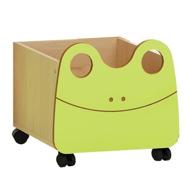 MINTY Knihovníčka s 2 mobilnými zásuvkami, 76 cm