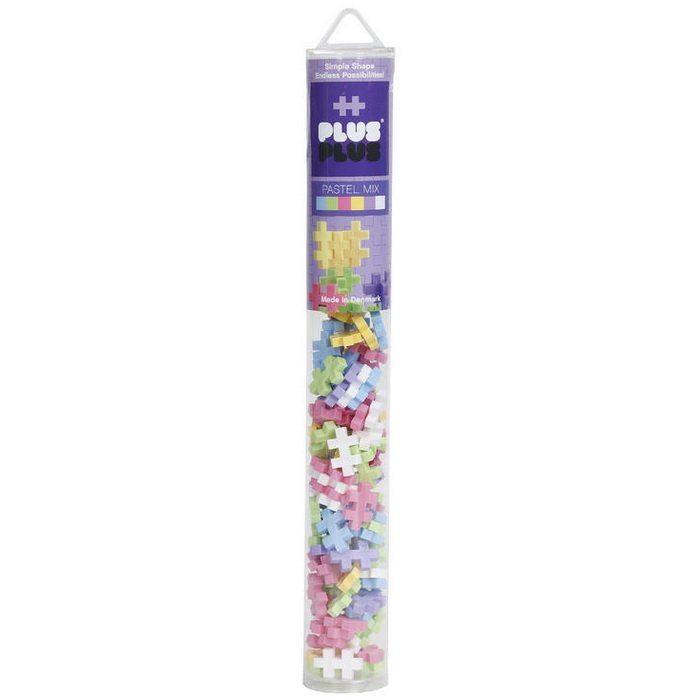 Plus-Plus Mini 100 v tube, pastel mix