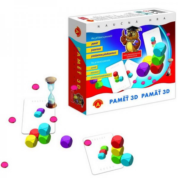 Alexander 3D Pamäť - náučná hra