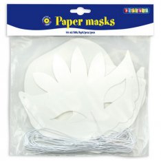 Playbox Papierové karnevalové masky, 16 ks