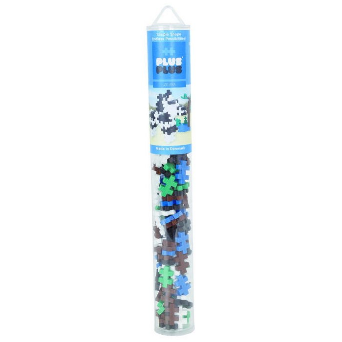 Plus-Plus Mini 100 v tube - Zebra