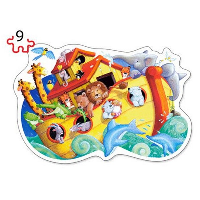Castorland Puzzle sada 2v1 Noemova archa