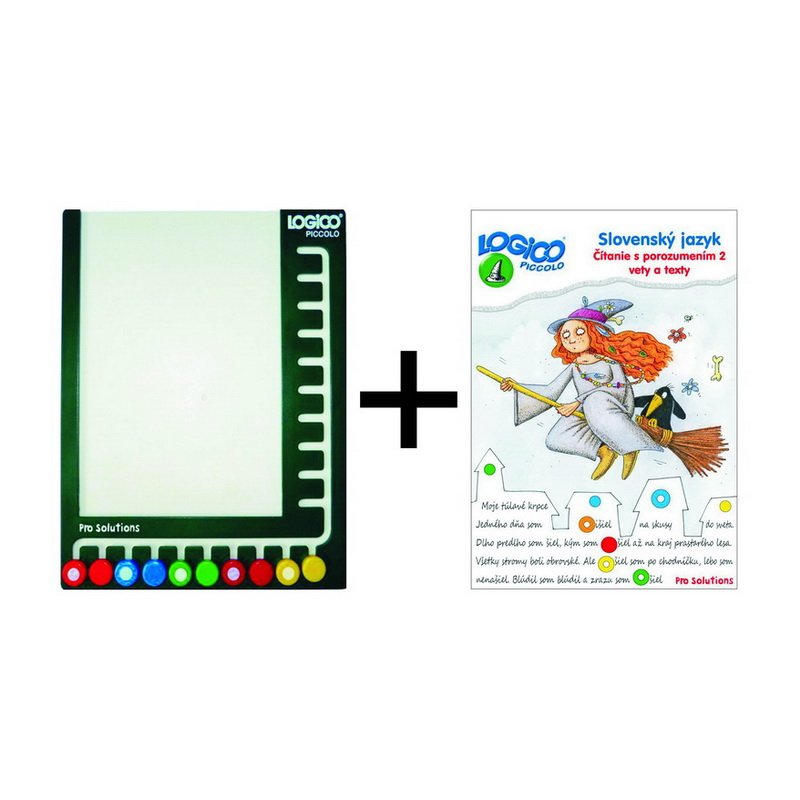 Logico Piccolo Čítanie s porozumením 2, Vety a texty + rámik