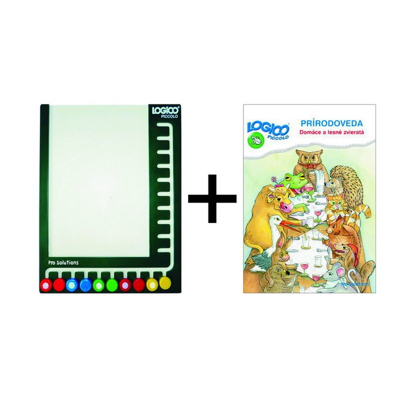 Logico Piccolo Domáce a lesné zvieratá + rámik