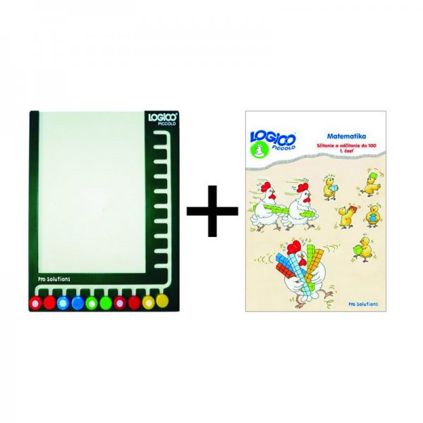 Logico Piccolo Sčítanie a odčítanie do 100 + rámik