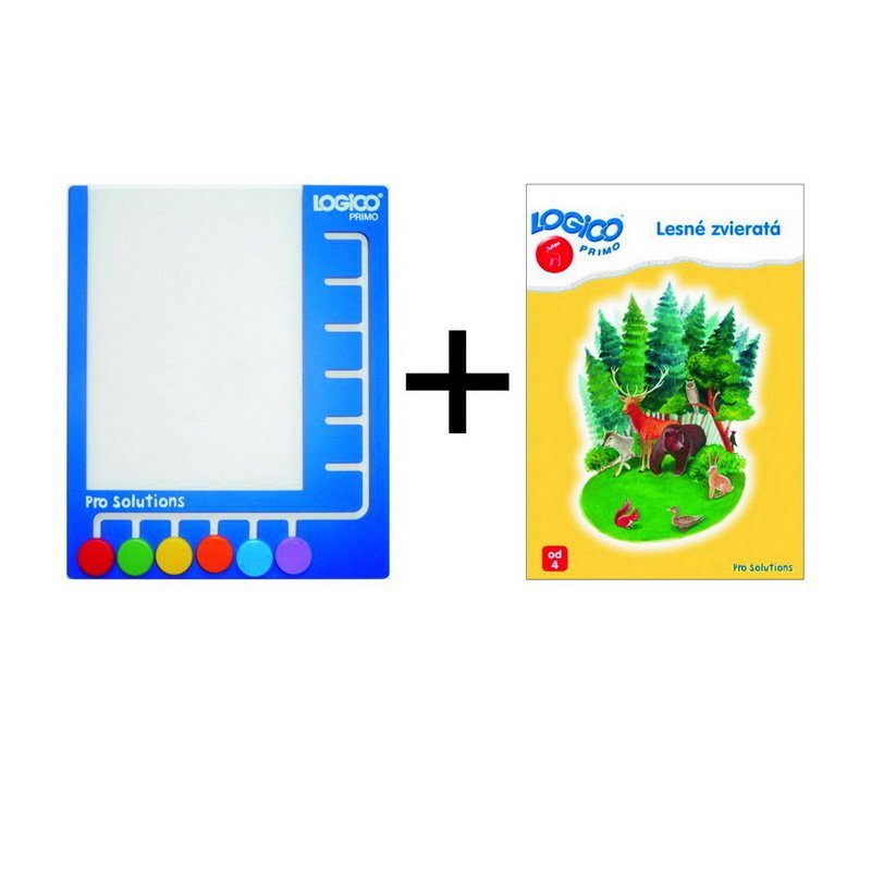 Logico Primo Lesné zvieratá + rámik