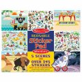Melissa & Doug - Blok s adhéznymi samolepkami Dobrodružstvá, 245+