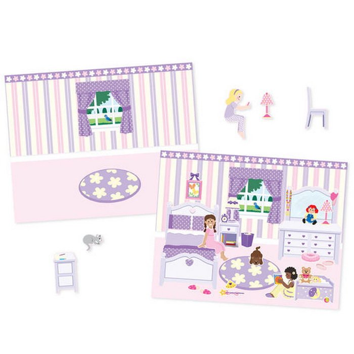 Melissa & Doug - Blok s adhéznymi samolepkami Dom, 175+
