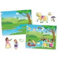 Melissa & Doug - Blok s adhéznymi samolepkami Kráľovský palác, 165+
