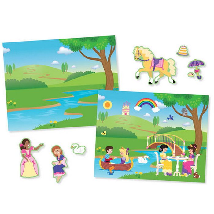 Melissa & Doug - Blok s adhéznymi samolepkami Kráľovský palác, 165+