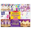 Melissa & Doug - Blok s adhéznymi samolepkami Obliekanie, 165+