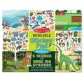 Melissa & Doug - Blok s adhéznymi samolepkami Príroda, 150+