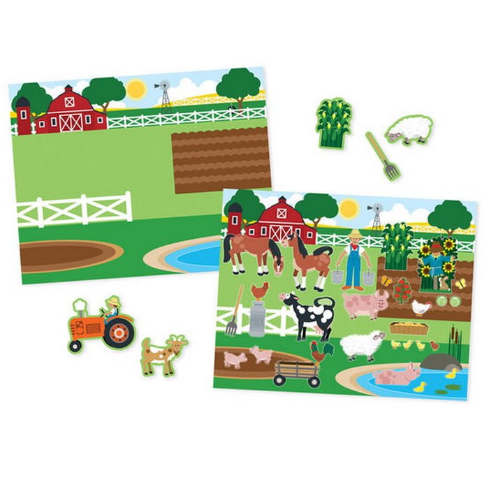 Melissa & Doug - Blok s adhéznymi samolepkami Príroda, 150+