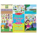 Melissa & Doug - Blok s adheznými samolepkami Víly, 165+
