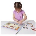 Melissa & Doug - Blok s adhéznymi samolepkami Mesto, 165+