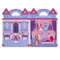 Melissa & Doug - Zošit s adhéznymi samolepkami Princezny, 67+