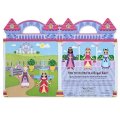 Melissa & Doug - Zošit s adhéznymi samolepkami Princezny, 67+