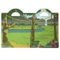 Melissa & Doug - Zošit s adhéznymi samolepkami Safari, 42+