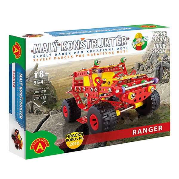 Malý konštruktér Ranger, 354 dielikov