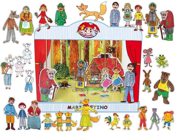 Marionetino Bábkové divadlo MAXI, 6 rozprávok