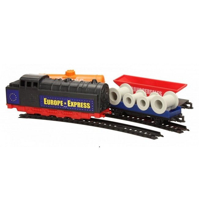 Pequetren Merchandises Express - historický parný vlak