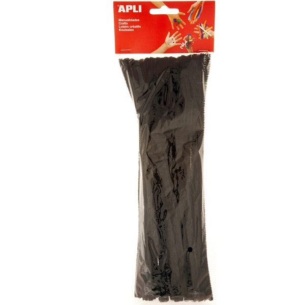 APLI Ženilkové drôtiky čierne 30 cm, 50 ks