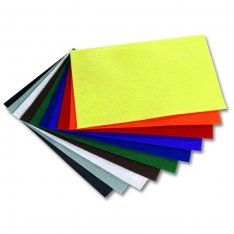 Folia Filcové farebné hárky A4, 10 ks