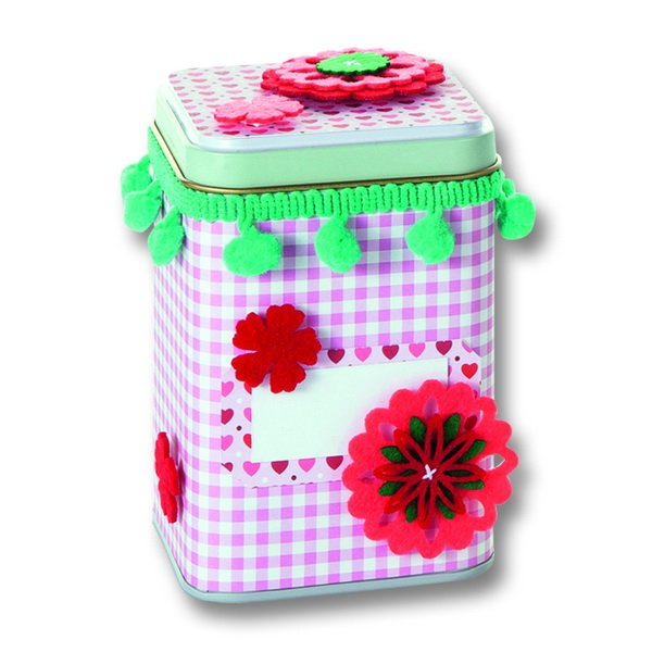 Folia Filcové samolepky kvetiny Berry, 11 ks