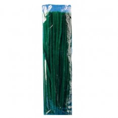 Playbox Chenille zelené 30 cm, 100 ks