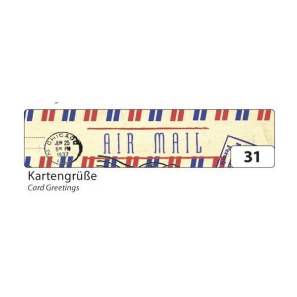 Folia Washi Tape - dekoračná lepiaca páska - List