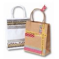 Folia Washi Tape - dekoračná lepiaca páska - Zlatá II. , 4 ks