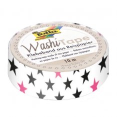 Folia Washi Tape - dekoračná lepiaca páska - Popstar