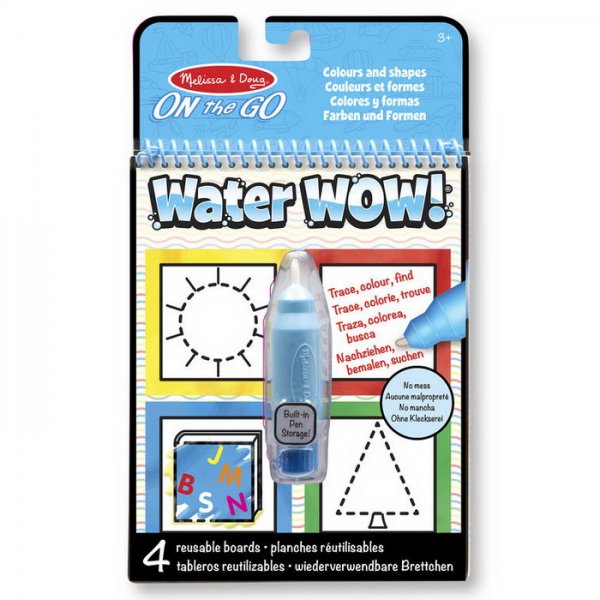 Melissa & Doug - Magické pero Farby a tvary, 4 obrázky