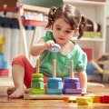 Melissa & Doug - Drevená skladačka geometrické tvary