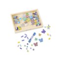 Melissa & Doug - Drevené korálky - Motýlikovia 120+