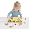 Melissa & Doug - Drevené puzzle so zvukmi - Domáce zvieratká