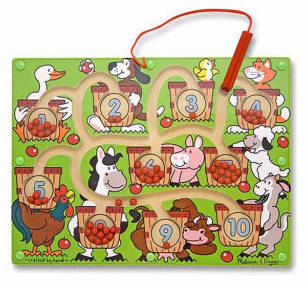 Melissa & Doug Magnetické bludisko - Počítanie