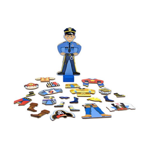 Melissa & Doug Magnetické obliekanie - Hrdinovia
