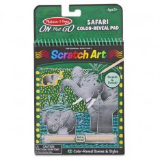 Melissa & Doug - Vyškrabávacie obrázky - Safari
