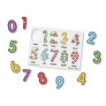 Melissa & Doug - Drevené puzzle - Číslice