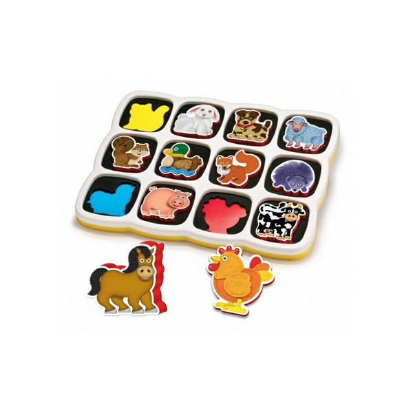 Quercetti Smart Puzzle magnetico Farm