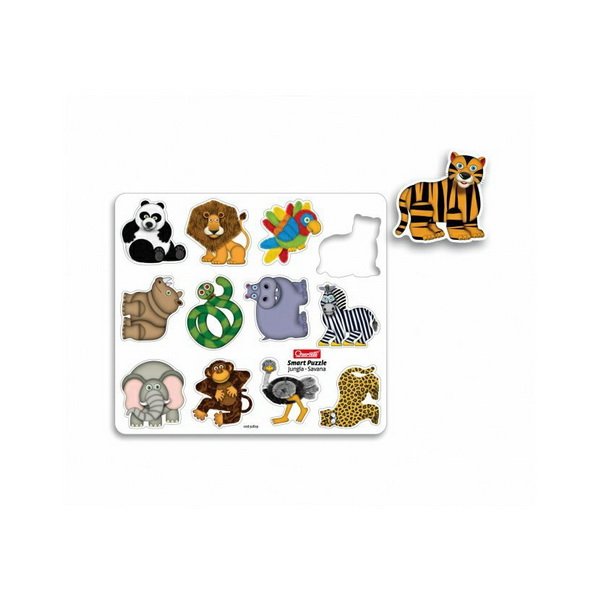 Quercetti Smart Puzzle magnetico Jungle