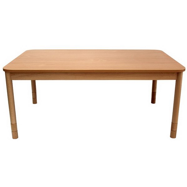 Nastaviteľný lamino stôl Edo 125x80 cm, 46-59 cm