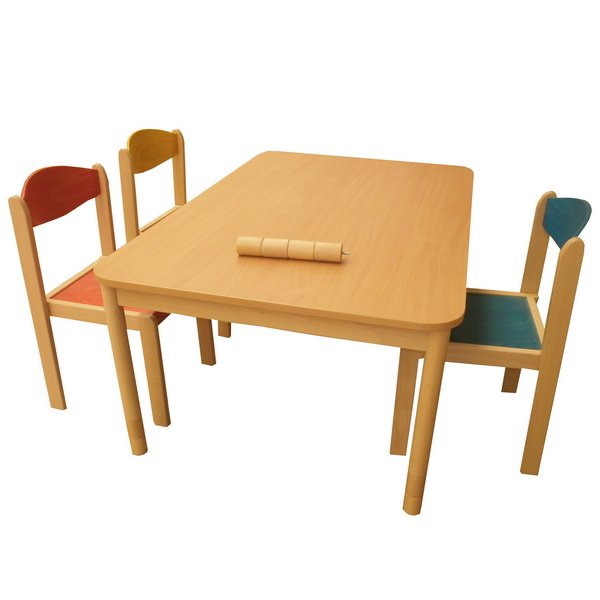 Nastaviteľný lamino stôl Edo 125x80 cm, 46-59 cm