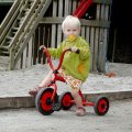 Winther Mini Viking Trojkolka červená, 55 cm