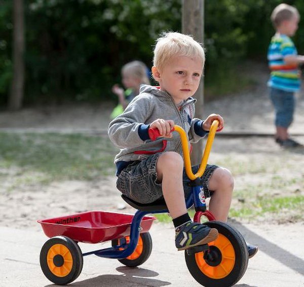 Winther Mini Viking Trojkolka s nosičom, farebná