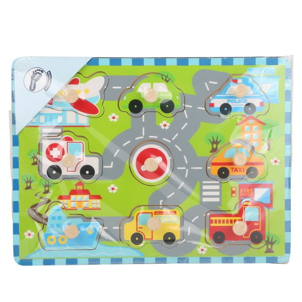 Small Foot puzzle Mestská premávka
