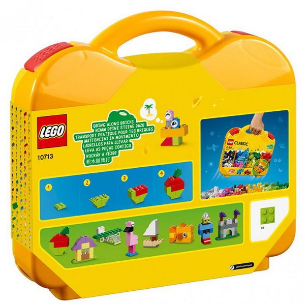 Lego Classic 10713 Praktický kreatívny kufrík, 213 ks
