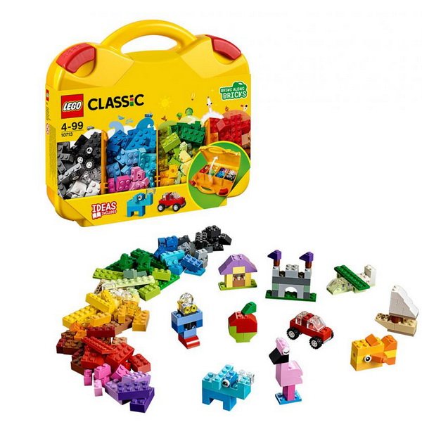 Lego Classic 10713 Praktický kreatívny kufrík, 213 ks